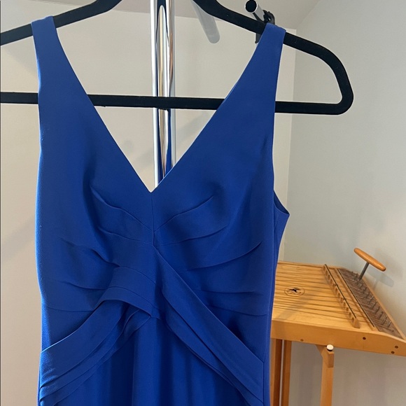 Shoshanna Royal Blue High Low Dress - Picture 2 of 5